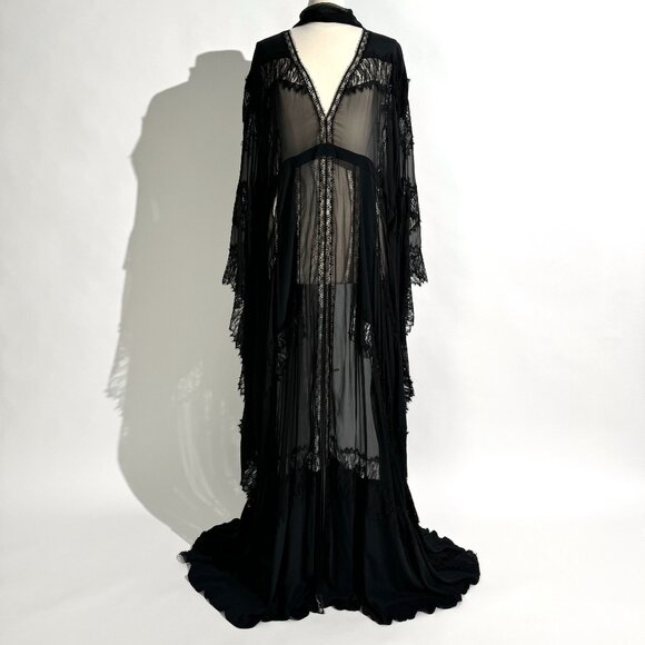 Brand New US 14 ZUHAIR MURAD Lace Evening Gown